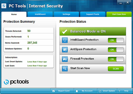 pc tools internet security 2011