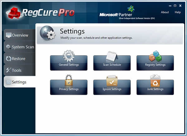 regcure pro settings